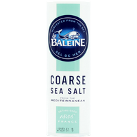 la baleine coarse sea salt shaker – 250 g