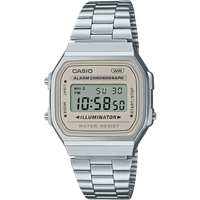 Casio Retro Vintage Unisex Digital Watch A168WA-8AYES - Tranquil Silver casio retro vintage unisex digital watch a168wa 8ayes – tranquil silver