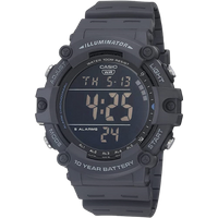 casio classic ae 1500wh 8bv digital sports watch for men – grey & black