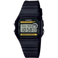 casio classic f 94wa 9dg men’s digital alarm chronograph watch – black