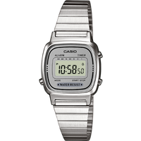 casio vintage la670wea 7ef women’s digital watch – silver