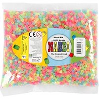 nabbi medium tube beads neon mix – 6000 pcs