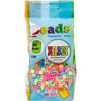 nabbi medium tube beads pastel mix – 1100 pcs