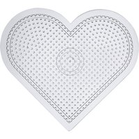 Creotime Transparent Heart Bead Plate - 15x18cm creotime transparent heart bead plate – 15x18cm