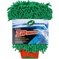 turtle wax zip wax 2 in 1 microfibre wash mitt – 1 pc