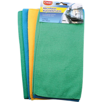 elina clean microfibre kitchen cloths – 3 pcs – 30 x 30 cm