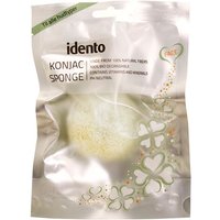 idento dry konjac sponge – natural