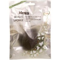 Idento Dry Konjac Sponge - Bamboo Charcoal idento dry konjac sponge – bamboo charcoal