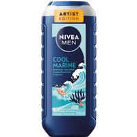 nivea men cool marine artist edition 3 in 1 shower gel – 250 ml