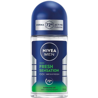 nivea men fresh sensation 72h antiperspirant deodorant roll on – 50 ml