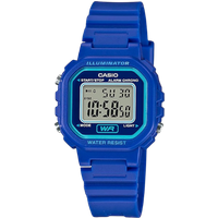 Casio LA-20WH-2ADF Women's Digital Watch with Square Display and Blue Resin Strap casio la 20wh 2adf women’s digital watch with square display and blue resin strap