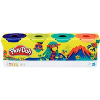 play doh 4 pack modelling clay – wild animals