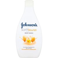 Johnson's Soft & Nourish Almond & Jasmine Body Wash - 400ML johnson’s soft & nourish almond & jasmine body wash – 400ml