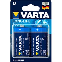 varta longlife power lr20/d batteries – 2 pcs