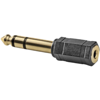 nedis stereo audio 6.35 mm male to 3.5 mm female adapter
