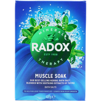 radox muscle soak bath salt – 400g