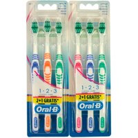 oral b classic care toothbrush medium 3 pcs