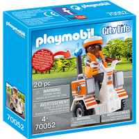 playmobil city life rescue segway – 70052