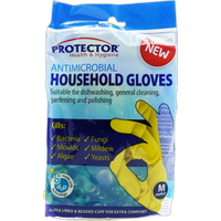 protector antimicrobial household gloves – medium