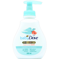 dove baby sensitive skin moisture head to toe wash – 200 ml