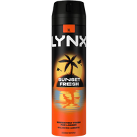 lynx sunset fresh body spray – 200ml