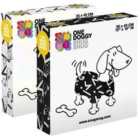 symbols snug snug one doggy dog blanket with sleeves – white