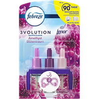 febreze 3volution plug in air freshener refill lenor amethyst blossom dream – 20 ml