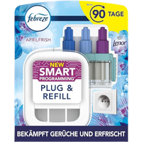 febreze 3volution electric plug in lenor april fresh air freshener starter kit – 20 ml