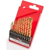 draper hss metric drill bit set – 13 pcs