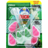 duck active clean garden escape toilet rim block – 2 pcs
