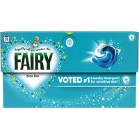 fairy non bio laundry detergent pods for sensitive skin – 38 pcs