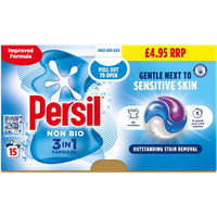 Persil 3-in-1 Non-Bio Laundry Detergent Capsules – 15 Pcs persil 3 in 1 non bio laundry detergent capsules – 15 pcs
