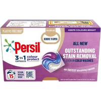 Persil 3-in-1 Colour Protect Laundry Detergent Capsules – 15 Pcs persil 3 in 1 colour protect laundry detergent capsules – 15 pcs