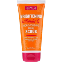 beauty formulas brightening vitamin c micro polishing facial scrub – 150 ml