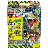 lego jurassic world dino action xl blindbag pack