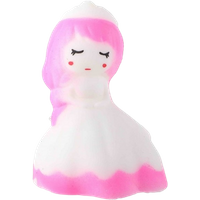 soft squishy princess decompression squeezy toy – 10 cm – assorted