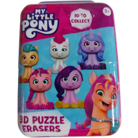 my little pony scented puzzle palz 3d puzzle eraser – assorted