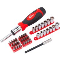 draper redline multi bits screwdriver set – 40 pieces