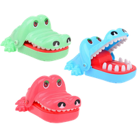 johntoy crocodile bite game – 1 pc. – assorted