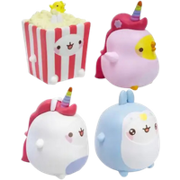 molang miniq’s collectible miniature figure popcorn box edition – 7 cm