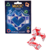 Johntoy Magic Snake Puzzle - Assorted johntoy magic snake puzzle – assorted