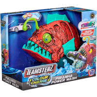 Teamsterz Colour Change Piranha Power Car Wash Playset teamsterz colour change piranha power car wash playset