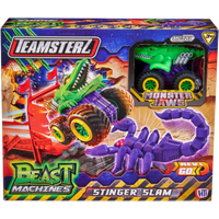 teamsterz beast machines stinger slam truck playset