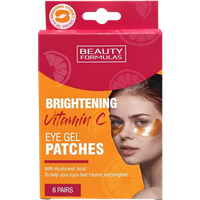 beauty formulas brightening vitamin c eye gel patches – 6 pairs
