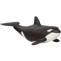 schleich baby orca figure