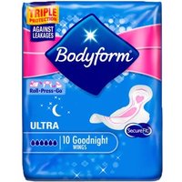 BodyForm Ultra GoodNight - 10 pcs. bodyform ultra goodnight – 10 pcs.