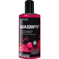 joydivision warmup warming massage oil raspberry – 150 ml