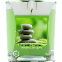 baltus white musk scented jar candle – 170 g