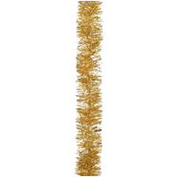 festive gold glitter garland – 200x10cm