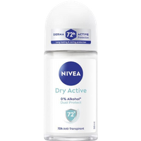 nivea dry active deodorant roll on – 50 ml